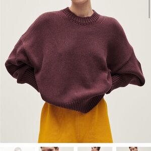 COPY - ON HOLD - jumper no16 black cherry